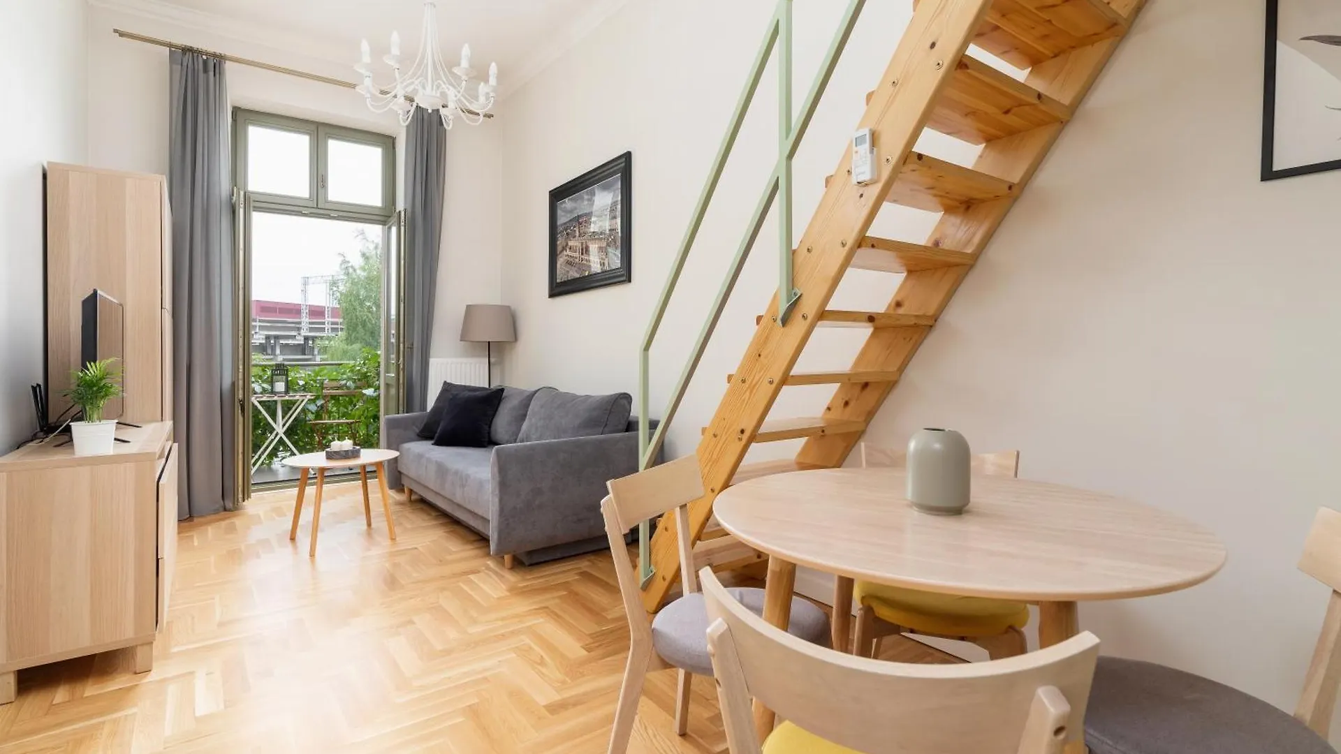 Apartment With Balcony - Dietla 109 Street Krakow